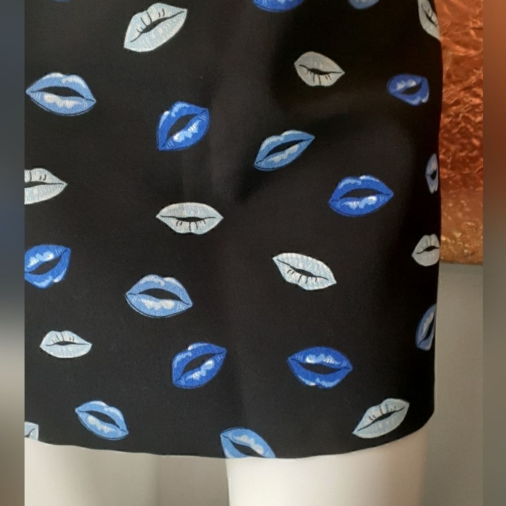 NWT Zara Lips Print Mini Skirt - Picture 7 of 11